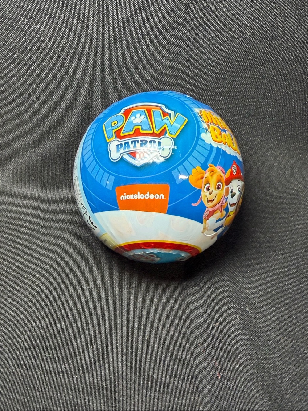 Mira Ball Paw Patrol Blind Box Toy Metal Ball, Plush, Stickers White Ribbon